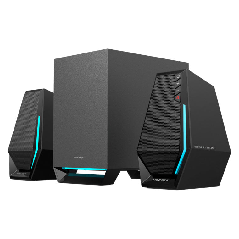 Edifier  G1500 MAX 30W 2.1 RGB Desktop PC Gaming Speakers with Bluetooth 5.3 - Black