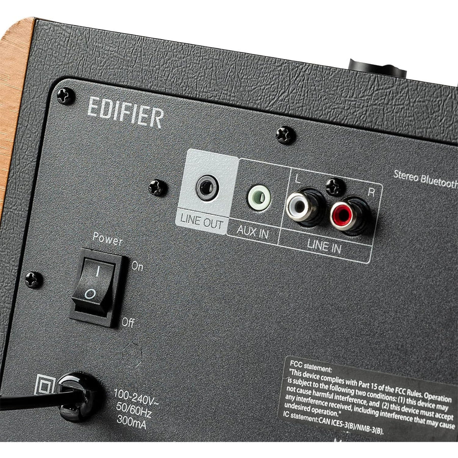 Edifier  D12 70W Single-Body Stereo Speaker System with Bluetooth - Brown