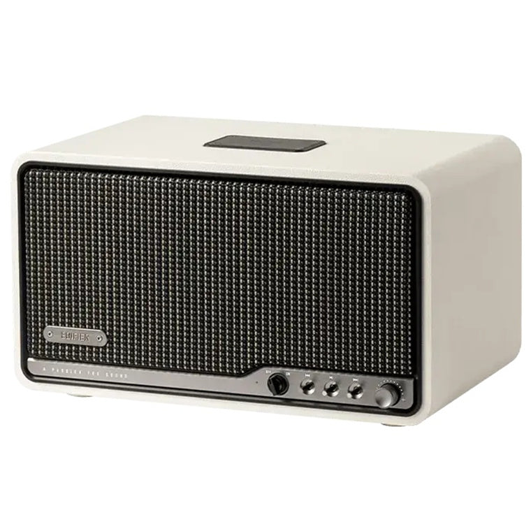 Edifier  S300 80W Premium Wireless Hi-Fi Tabletop Speaker with AirPlay 2 - Ivory