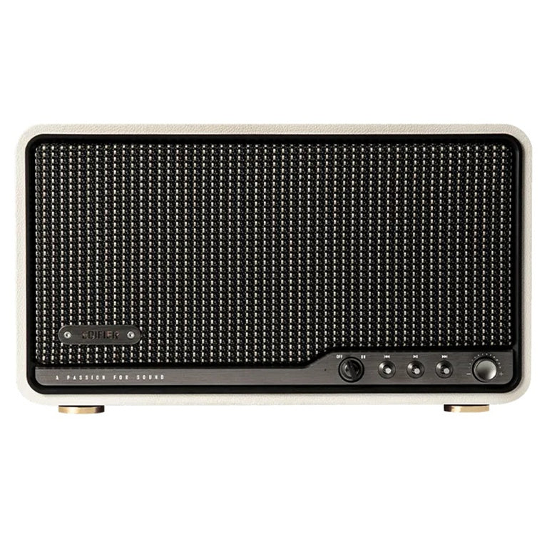 Edifier  S300 80W Premium Wireless Hi-Fi Tabletop Speaker with AirPlay 2 - Ivory