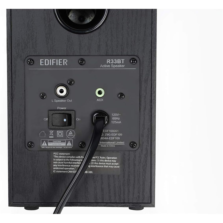 Edifier  R33BT 2-Way 3.5" Powered Speaker System with Bluetooth - Black