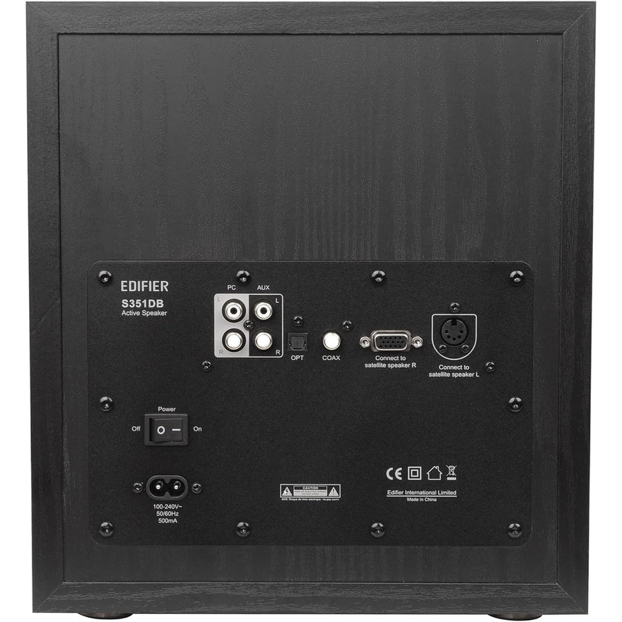 Edifier  S351DB 150W Bookshelf Speaker & 8" Subwoofer 2.1 System with Bluetooth - Black