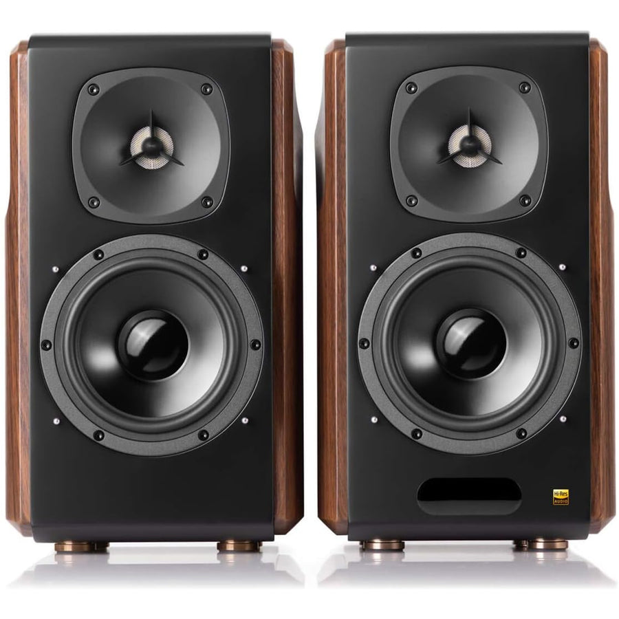 Edifier  S2000MKIII Premium Tri-Amped 130W HiFi Powered Bookshelf Speaker System with AptX HD Bluetooth