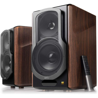 Edifier  S2000MKIII Premium Tri-Amped 130W HiFi Powered Bookshelf Speaker System with AptX HD Bluetooth