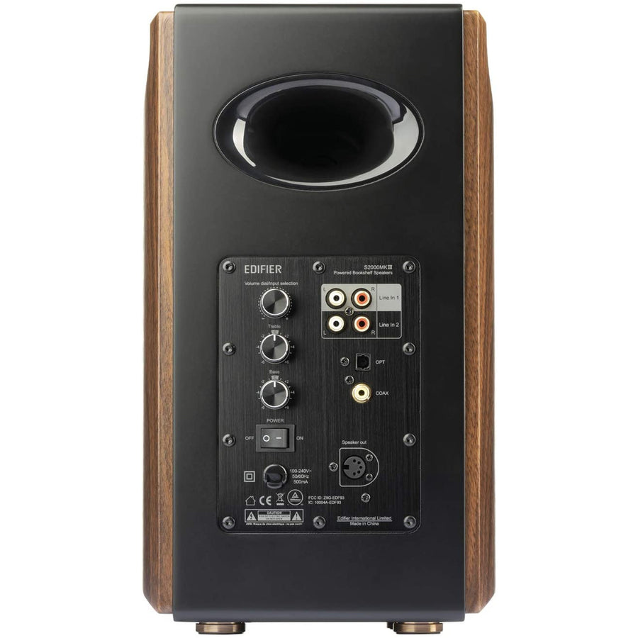 Edifier  S2000MKIII Premium Tri-Amped 130W HiFi Powered Bookshelf Speaker System with AptX HD Bluetooth