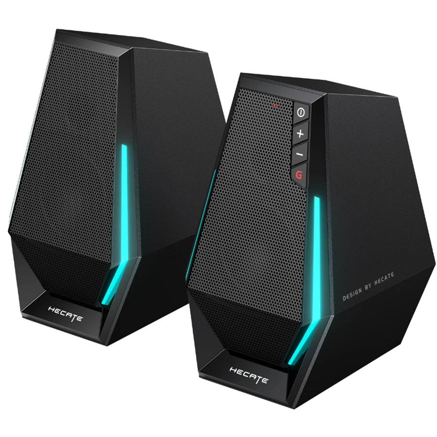 Edifier  G1500 RGB Desktop PC Gaming Speakers with Bluetooth 5.3 - Black