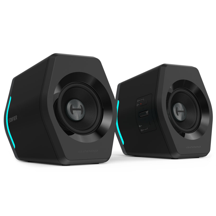 Edifier  G2000 16W RGB Desktop PC Gaming Speakers with Bluetooth - Black