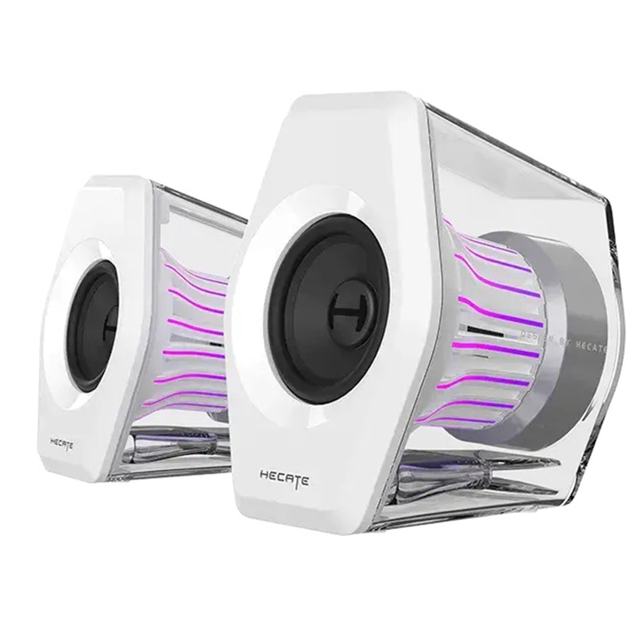 Edifier  G2000 PRO 32W RGB Desktop Gaming Speakers with Bluetooth 5.4 - White