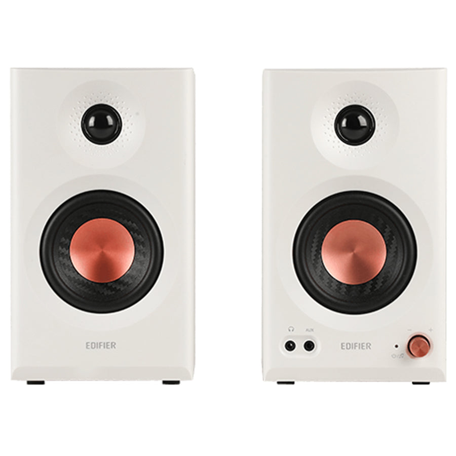 Edifier  MR3 3.5" 2-Way Powered Near Field Studio Monitor Speakers with Bluetooth 5.4 - White
