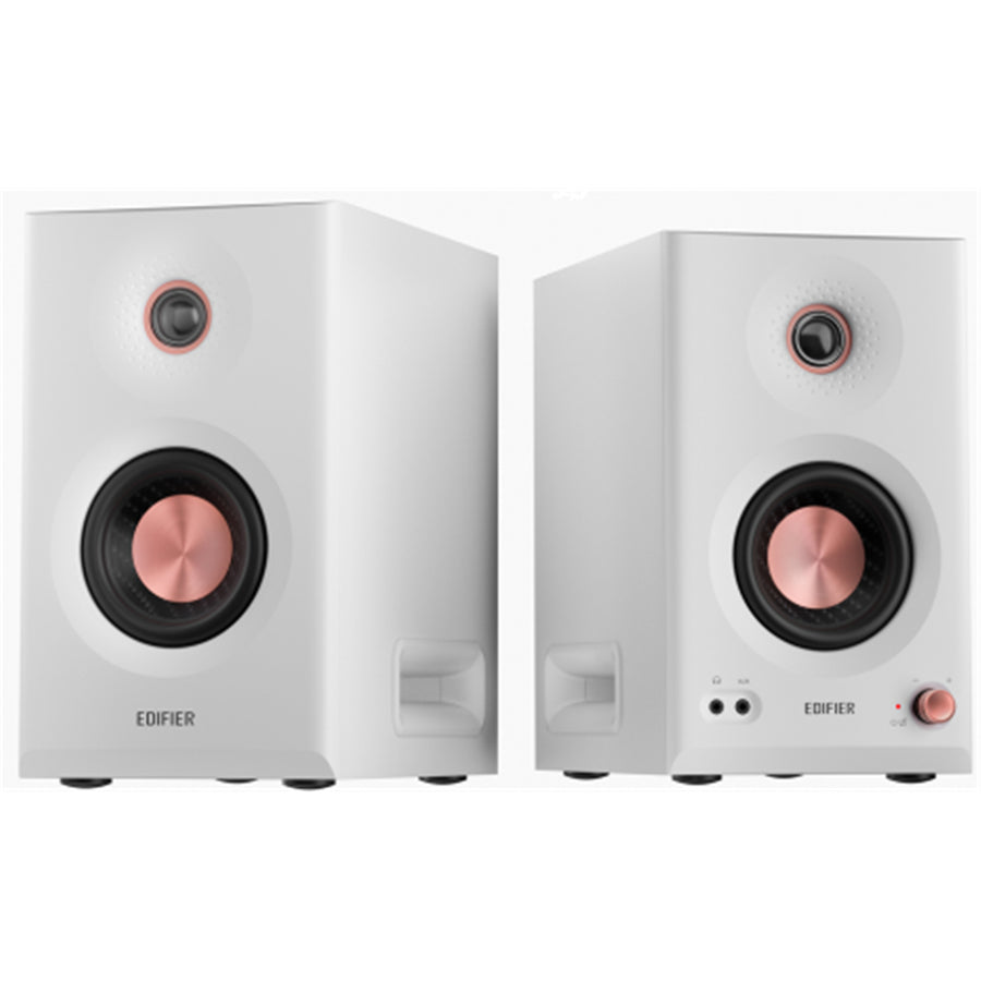 Edifier  MR5 5" 3-Way Powered Near Field Studio Monitor Speakers with Bluetooth 6.0 - White