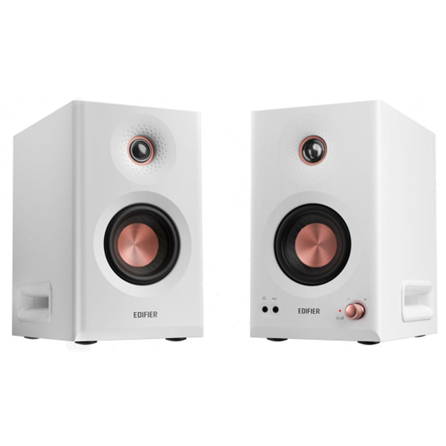 Edifier  MR5 5" 3-Way Powered Near Field Studio Monitor Speakers with Bluetooth 6.0 - White