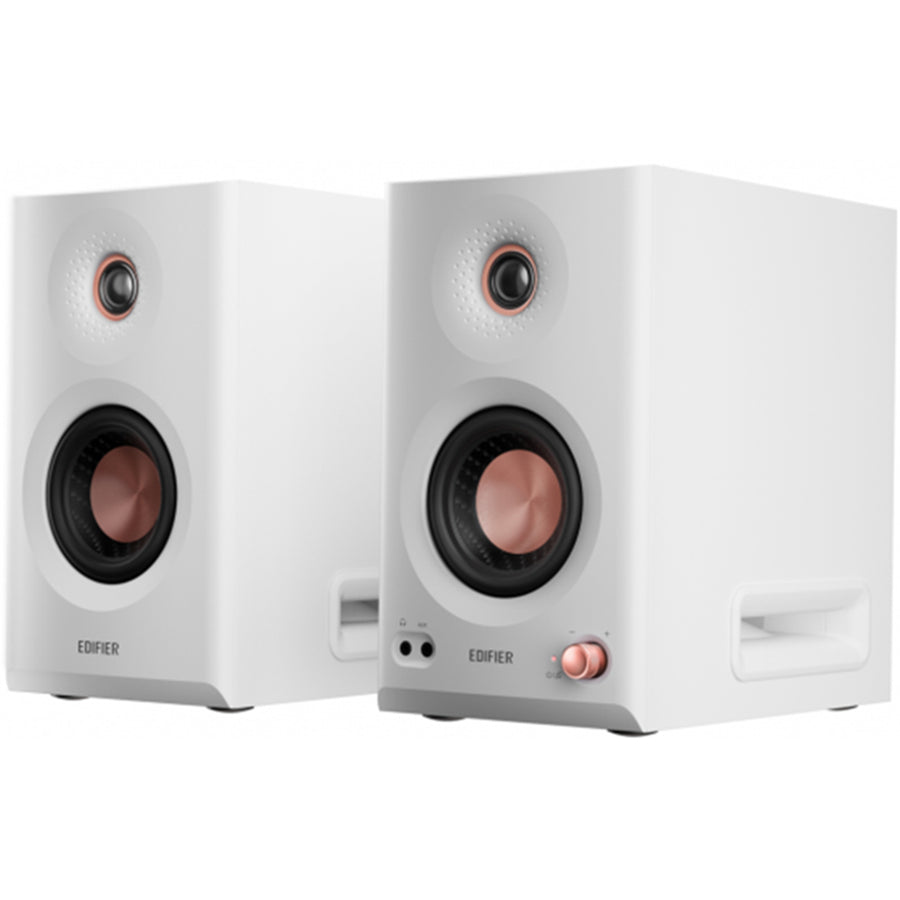 Edifier  MR5 5" 3-Way Powered Near Field Studio Monitor Speakers with Bluetooth 6.0 - White