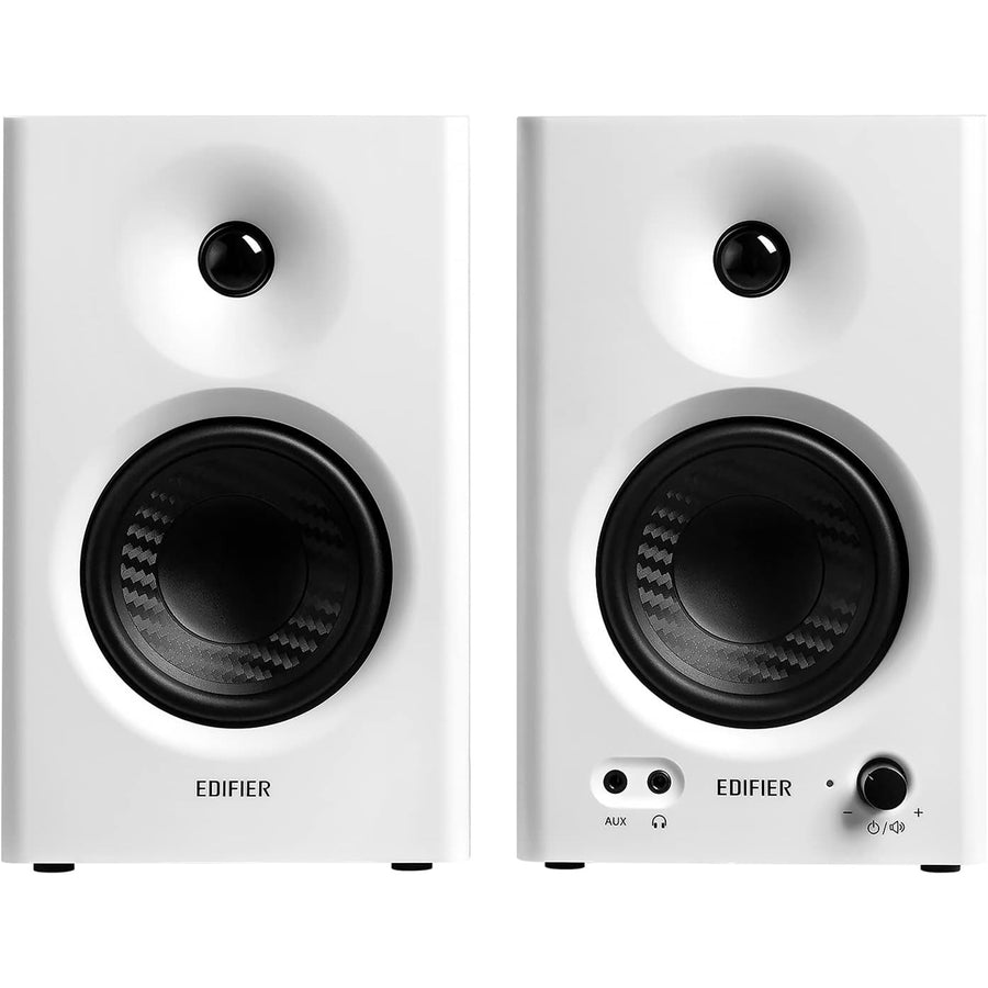 Edifier  MR4 4" 2-Way Powered Near Field Studio Monitor Speakers - White