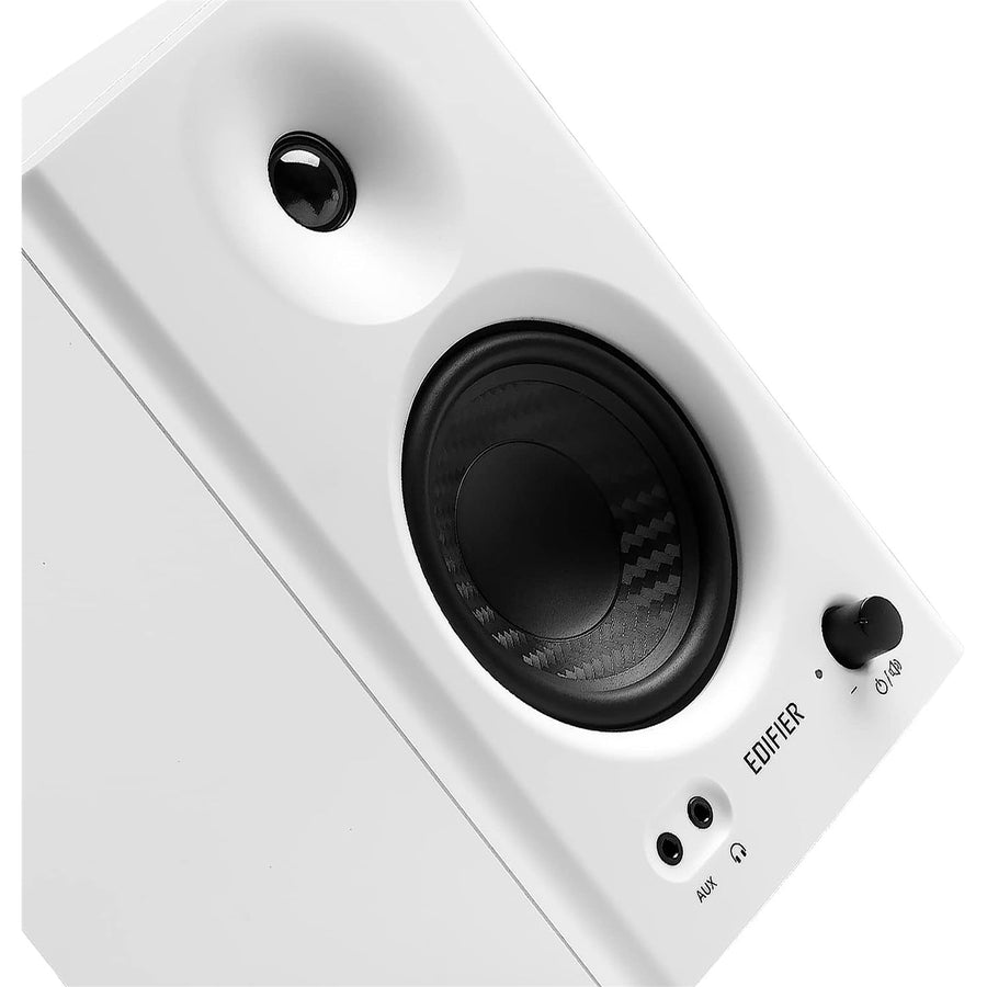 Edifier  MR4 4" 2-Way Powered Near Field Studio Monitor Speakers - White