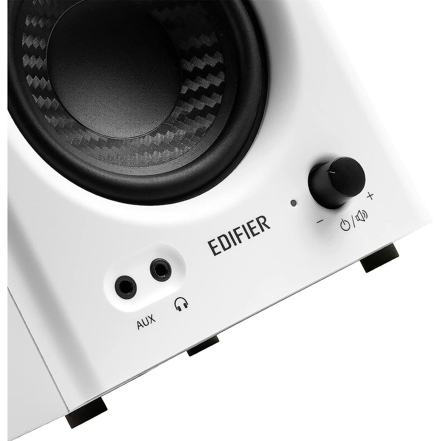 Edifier  MR4 4" 2-Way Powered Near Field Studio Monitor Speakers - White