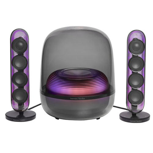 Harman Kardon SoundSticks 5  190W Bluetooth Wireless 2.1 Speaker System - Black