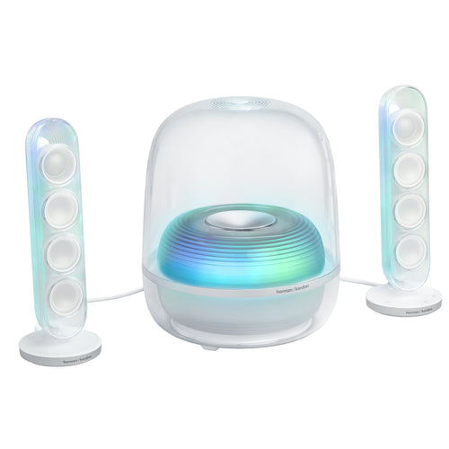 Harman Kardon SoundSticks 5  190W 2.1 Bluetooth Wireless Speaker System - White