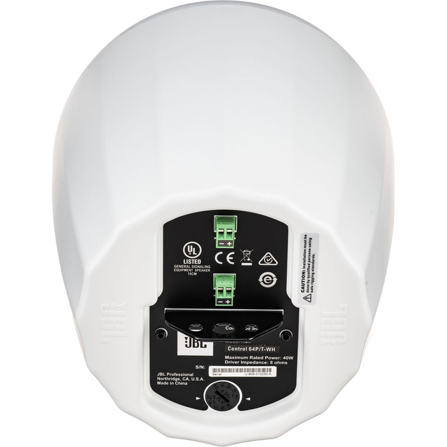 JBL PROFESSIONAL 4IN FULL RANGE PENDANT SPEAKER WHITE