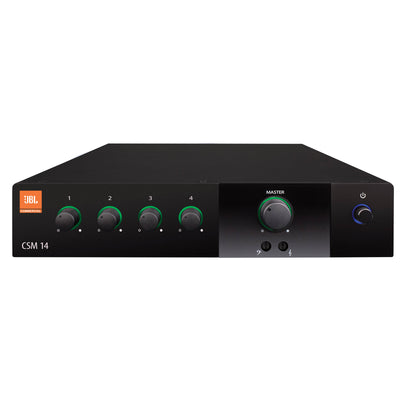 JBL PROFESSIONAL CSM-14 - 4CH 1 ZONE COMMERCIAL RACK MIXER