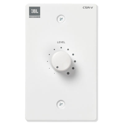 JBL PROFESSIONAL CSRV-WHT - CSM + VMA WALL VOLUME CONTROLLER