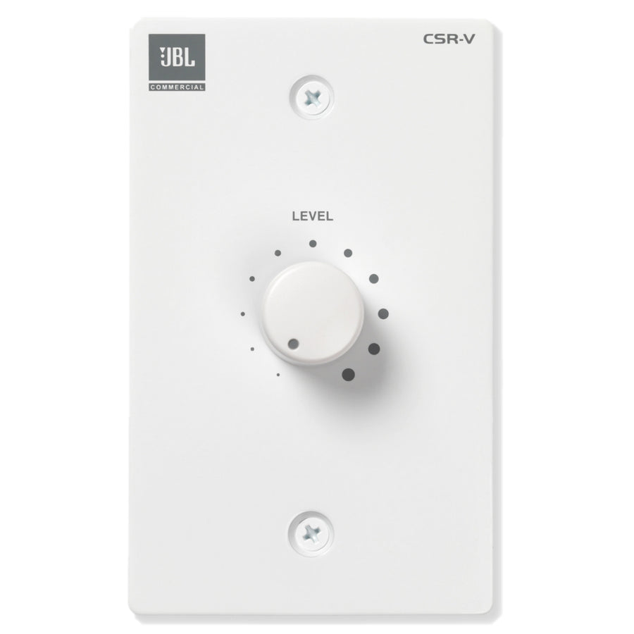 JBL PROFESSIONAL CSRV-WHT - CSM + VMA WALL VOLUME CONTROLLER