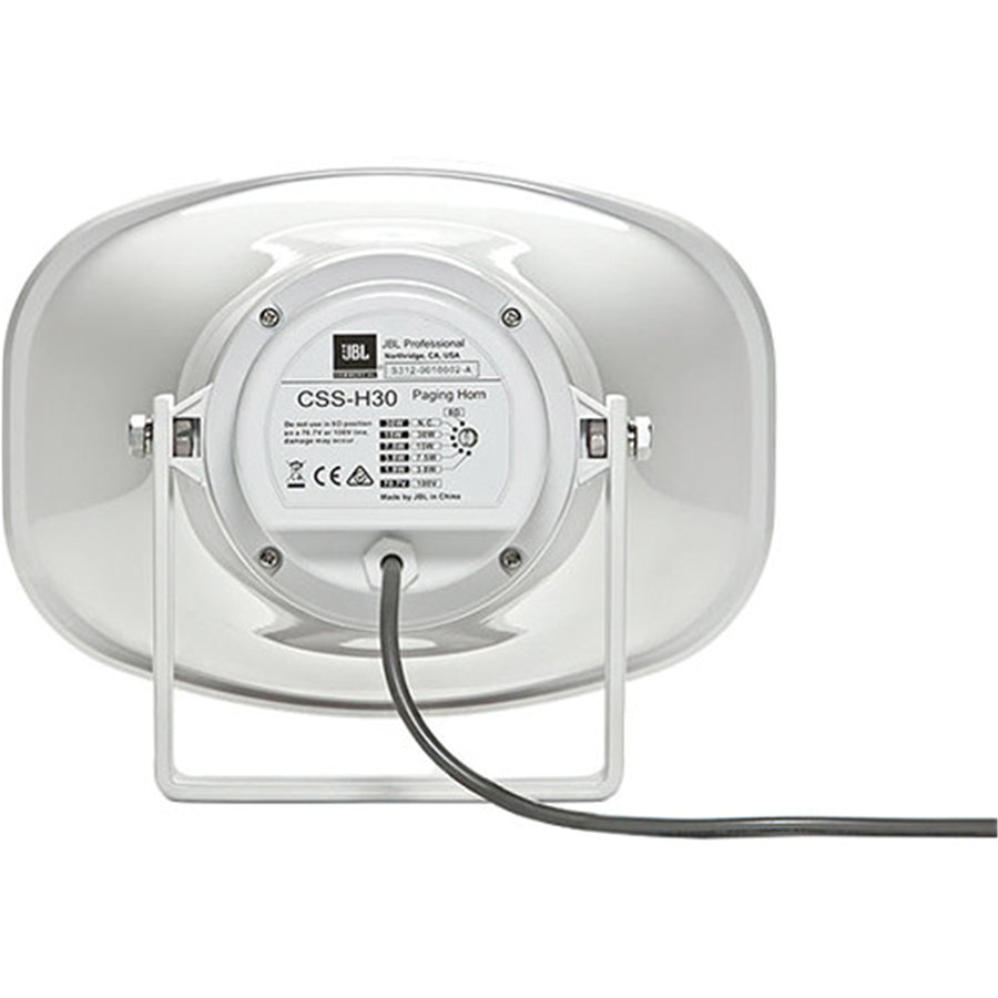 JBL PROFESSIONAL CSS-H30 - 30W PAGING HORN FOR 70V/100V OR 8OHMS