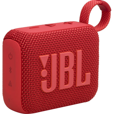 JBL Go 4 Wireless Bluetooth Speaker - Red