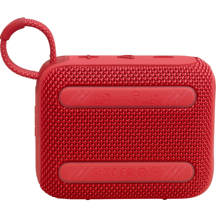 JBL Go 4 Wireless Bluetooth Speaker - Red