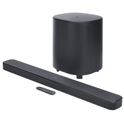 JBL Bar 500 MK2 5.1 Channel Soundbar with 10" Wireless Subwoofer - Black