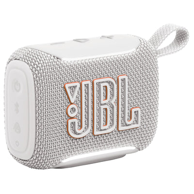 JBL Go 5 Ultra-Portable Rugged Bluetooth Speaker - White