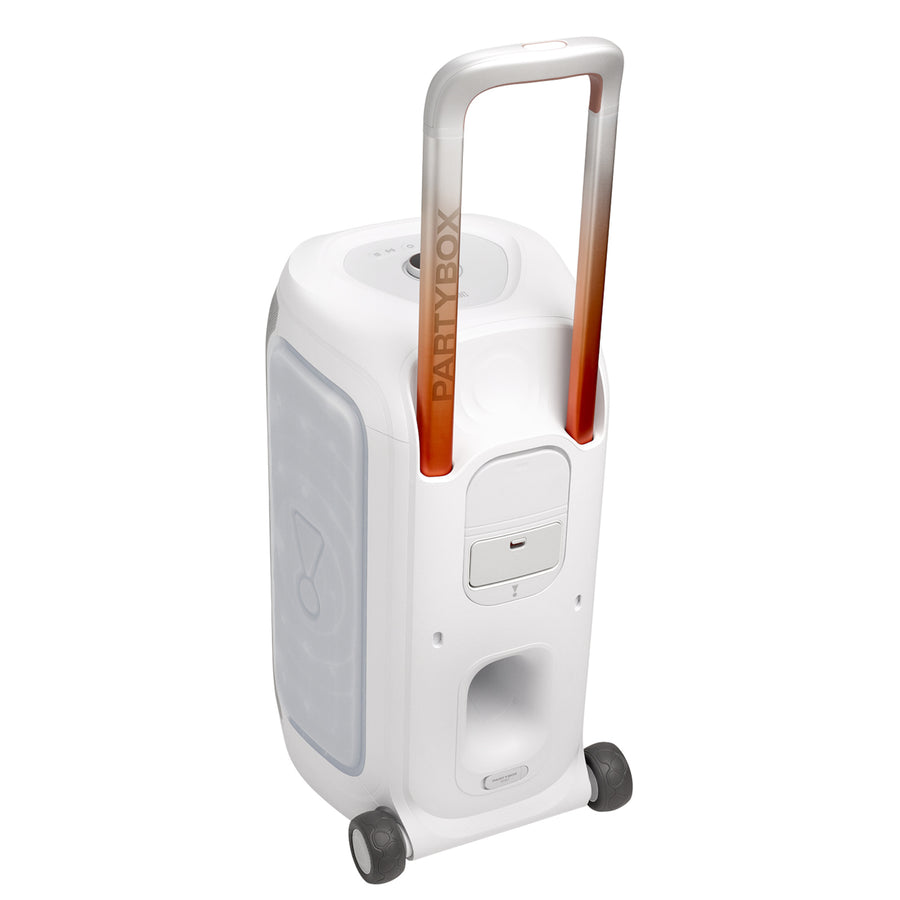 JBL PartyBox Stage 330 280W Wireless Portable Party Speaker - White