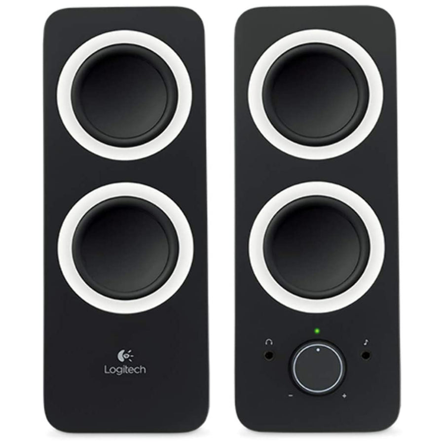 Logitech 980-000850 - Z200 Multimedia Speakers- Midnight Black