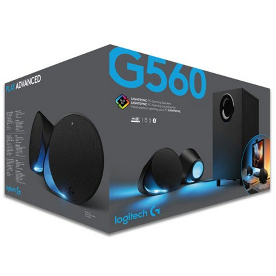 Logitech 980-001303 - G560 LIGHTSYNC PC GAMING SPEAKERS