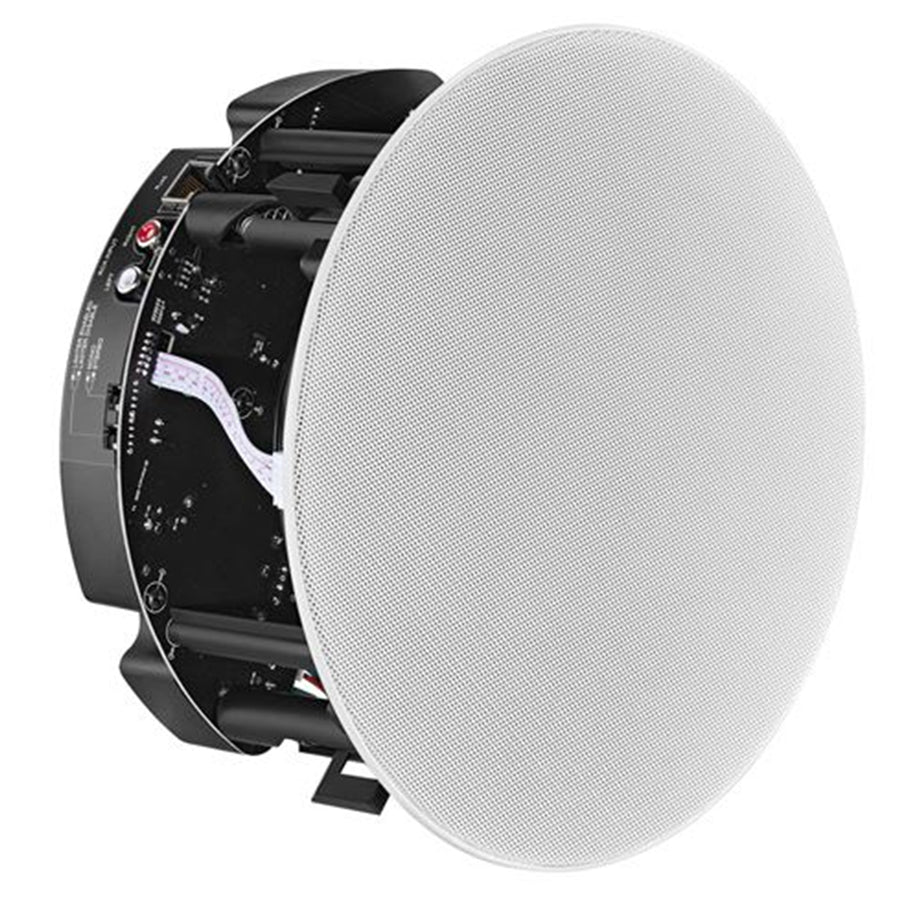 LUMIAUDIO FLF-6WBS - Audio 6.5'' Wi-Fi & Bluetooth Ceiling Speakers Active Passiv RMS Power 60W 0.75'' Silk Dome