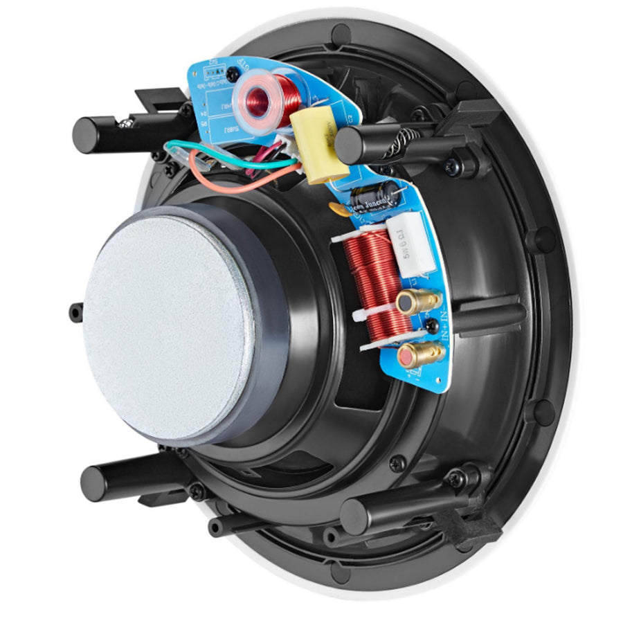 LUMIAUDIO FLF-6WBS - Audio 6.5'' Wi-Fi & Bluetooth Ceiling Speakers Active Passiv RMS Power 60W 0.75'' Silk Dome