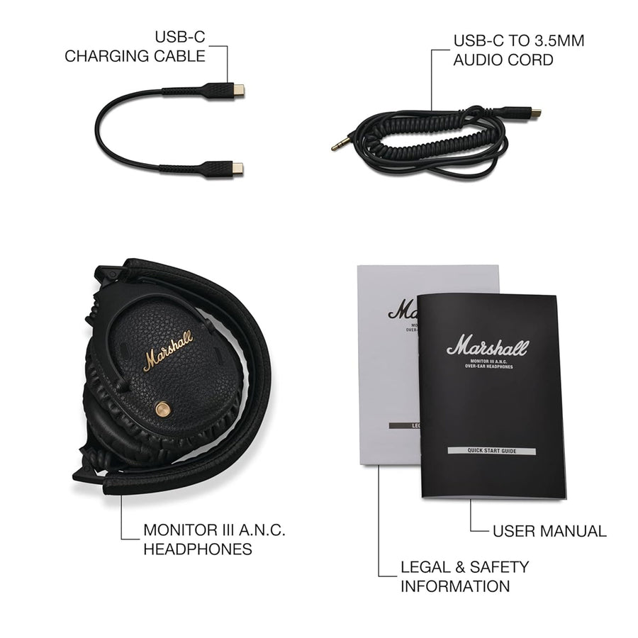 Marshall 1006861 - Monitor III A.N.C Black