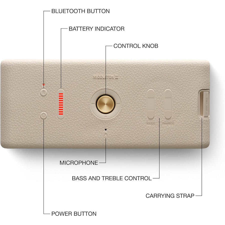 Marshall 1007429 Middleton II Cream