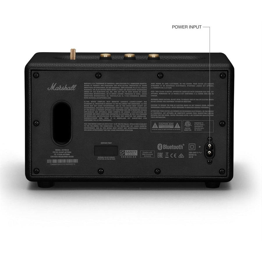 Marshall 1009086 Acton III BT Black - AU
