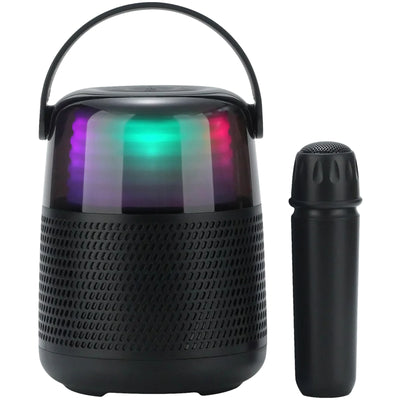 MOKI Speakers ACC-KACOBK - Moki Starmaker Karaoke Combo with Microphone & LED Speaker
