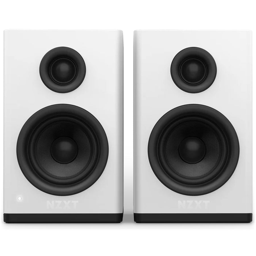 NZXT Relay Gaming Speakers 3" White