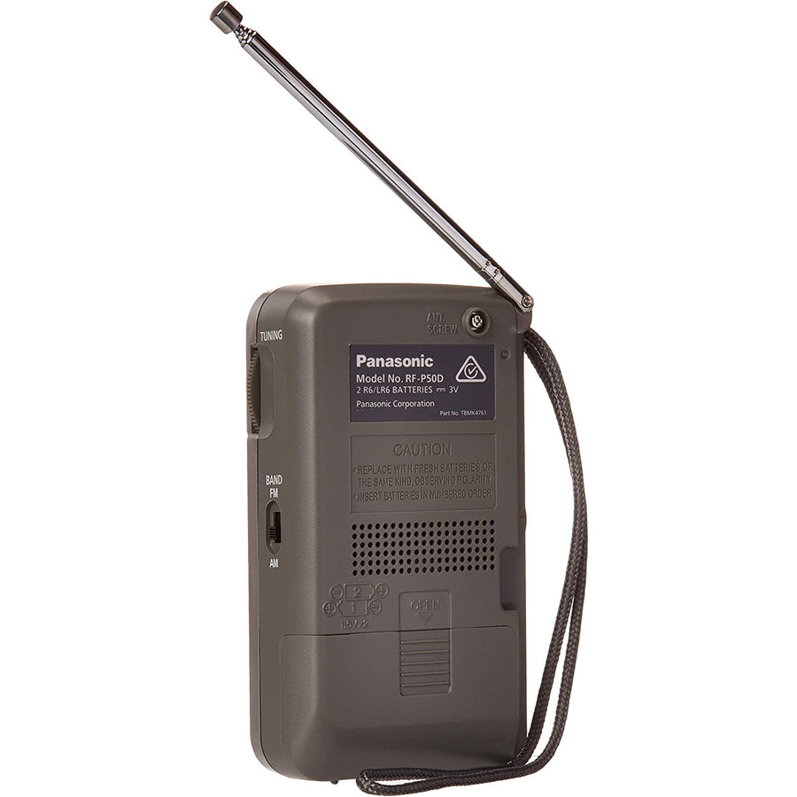Panasonic  RF-P50  Portable FM Radio - Silver
