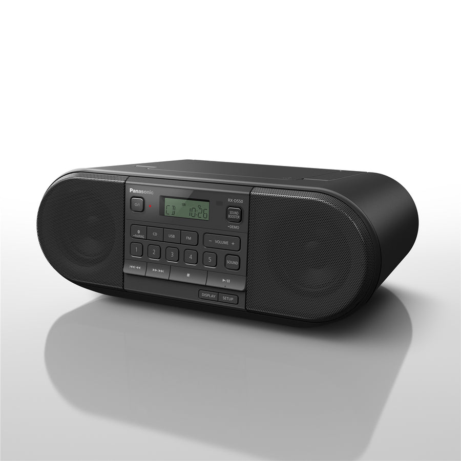RX-D550GS-K - PORTABLE CD RADIO WITH BLUETOOTH AND USB INPUTS