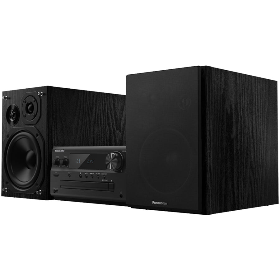 Panasonic  SC-PMX802 120W Premium Smart WiFi Hi-Res Stereo Micro System with 3-Way Speakers - Black