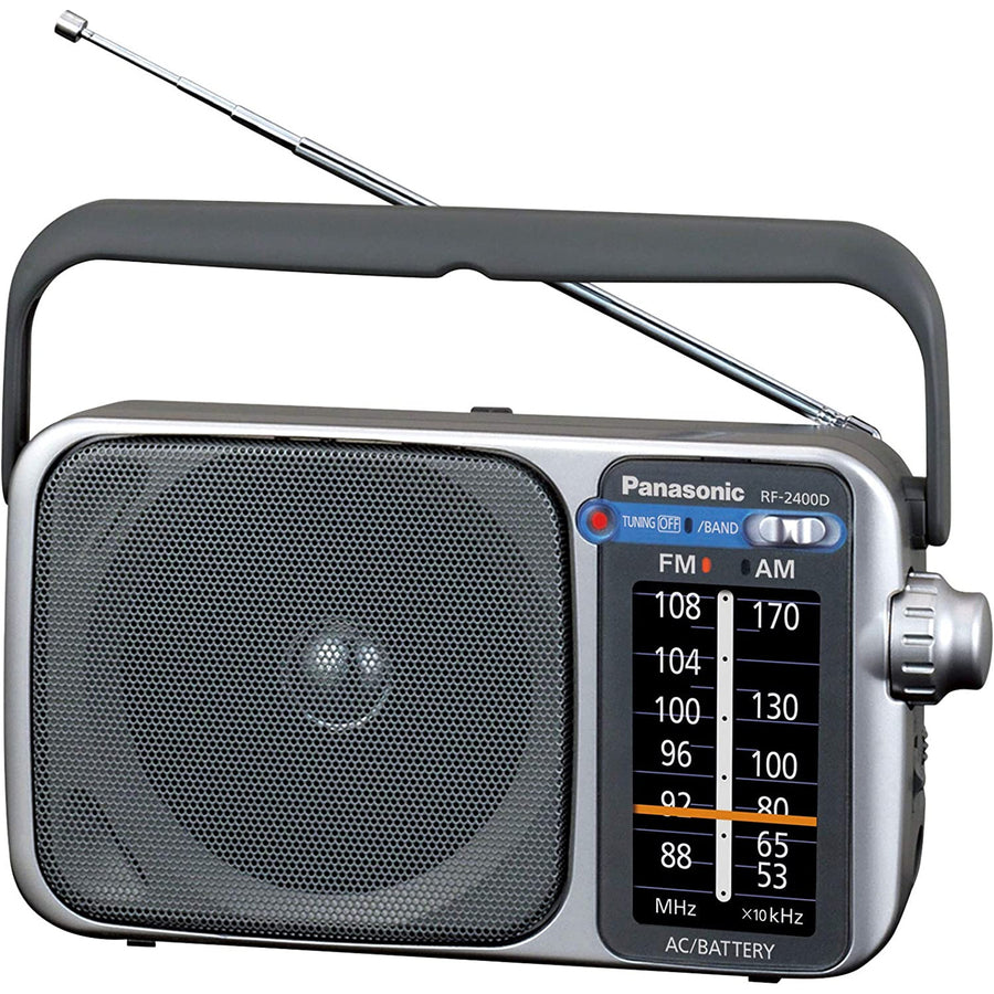 Panasonic  RF-2400  Portable AM/FM Radio - Silver