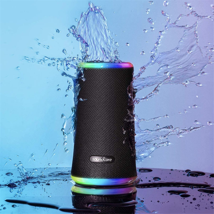 Soundcore by Anker Flare 2 Rugged 20W Wireless Portable Bluetooth Speaker - Black