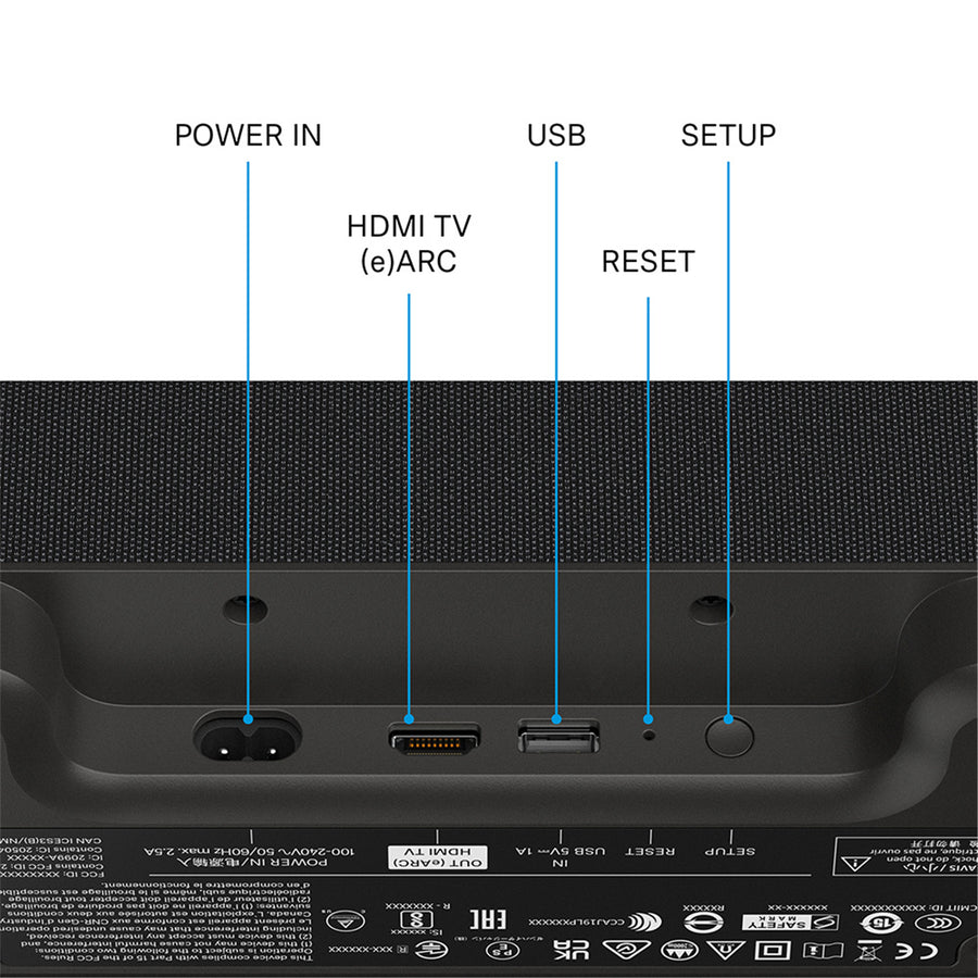 700139 - Sennheiser Ambeo Mini Soundbar Black