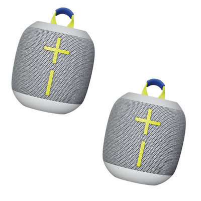 Ultimate Ears UE WONDERBOOM 4 (Bundle of 2) Wireless Portable Bluetooth Speaker