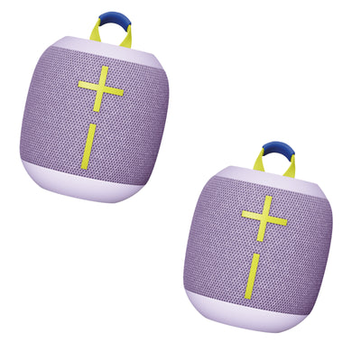 Ultimate Ears UE WONDERBOOM 4 (Bundle of 2) Wireless Portable Bluetooth Speakers