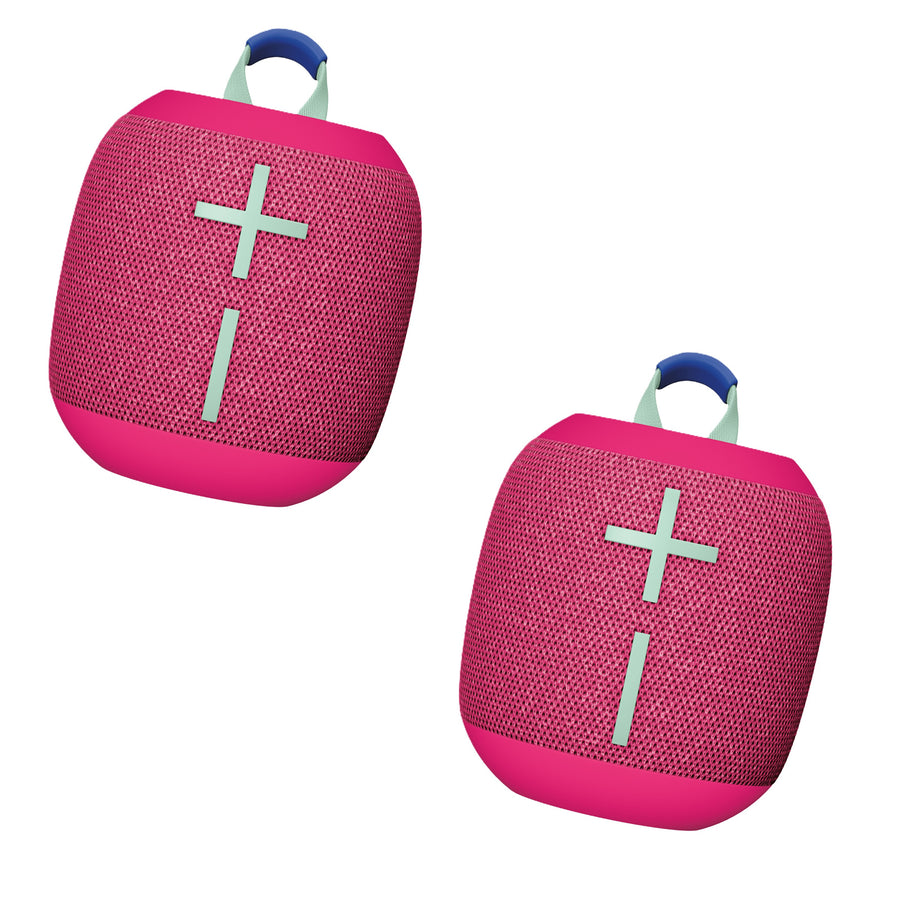 Ultimate Ears UE WONDERBOOM 4 (Bundle of 2) Wireless Portable Bluetooth Speakers