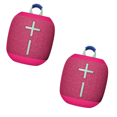 Ultimate Ears UE WONDERBOOM 4 (Bundle of 2) Wireless Portable Bluetooth Speakers